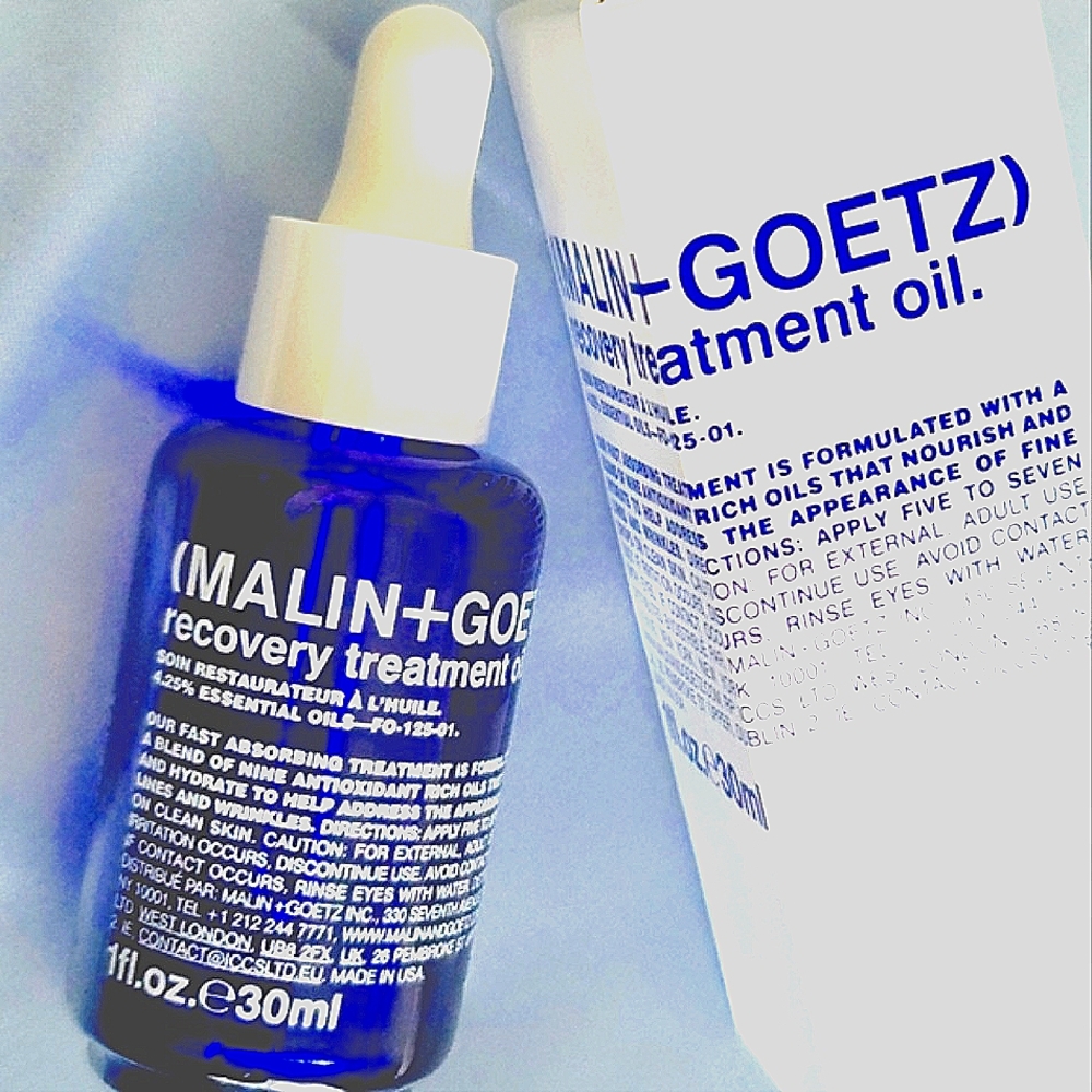 NEW! MALIN + GOETZ Recovery Treatment Oil 30 ml